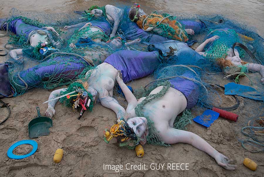 Activism and mermaids at G7